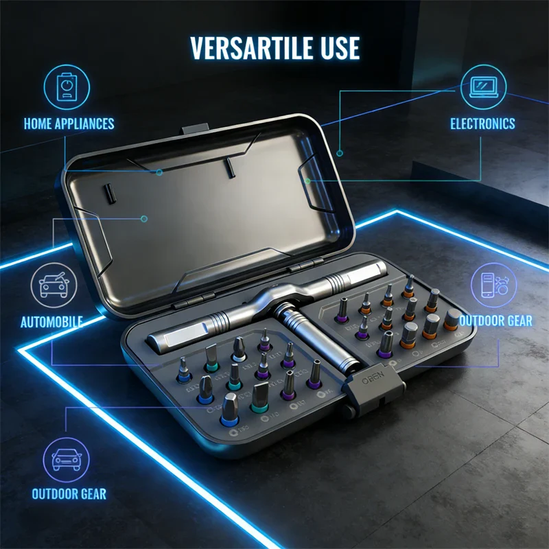 24-in-1 Magnetic Ratchet Screwdriver Set 🔧 - Image 3