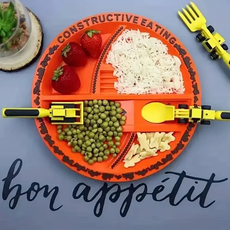 Dine & Dig Construction Mealtime Set 🚧 🦺 - Image 9