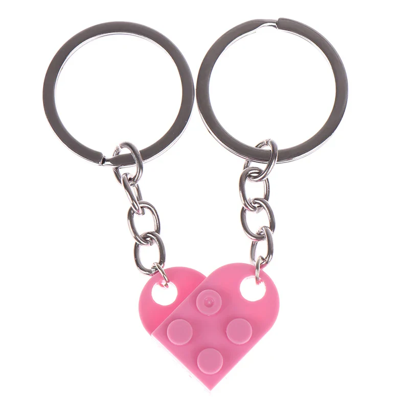 Lego Couples Heart Keychain - Image 11