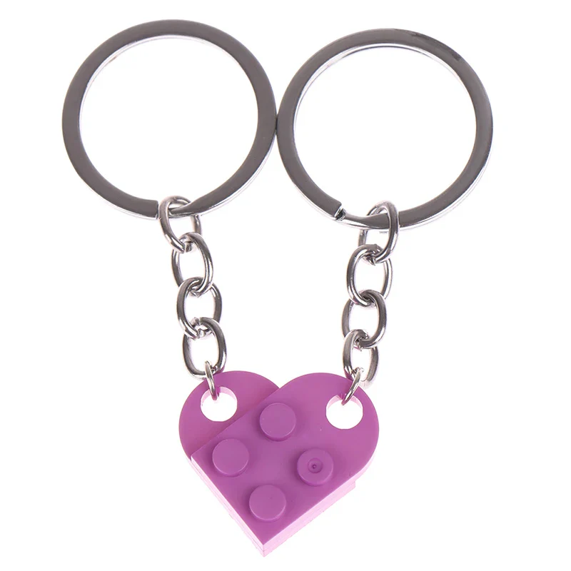 Lego Couples Heart Keychain - Image 16