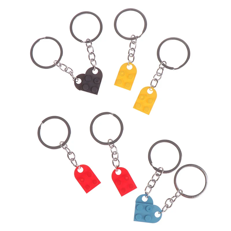 Lego Couples Heart Keychain - Image 3