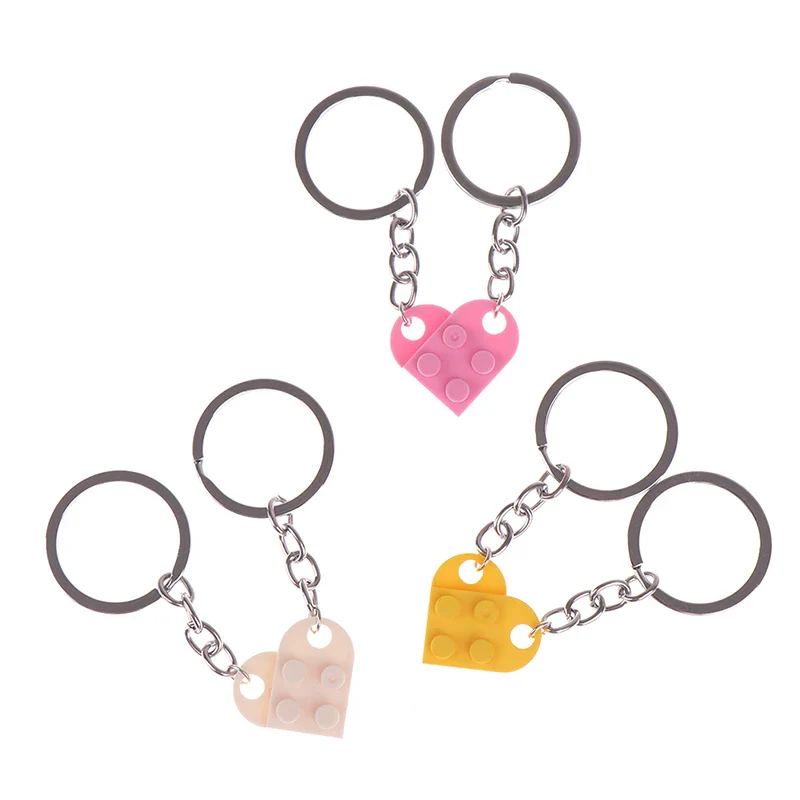 Lego Couples Heart Keychain - Image 5