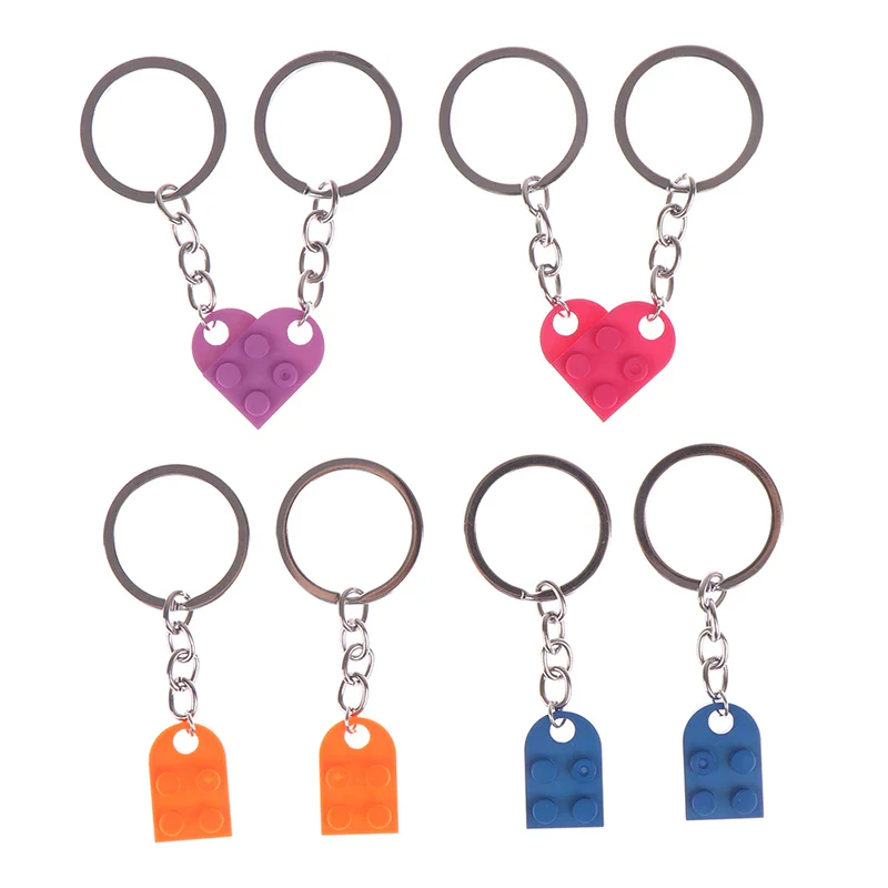 Lego Couples Heart Keychain - Image 6
