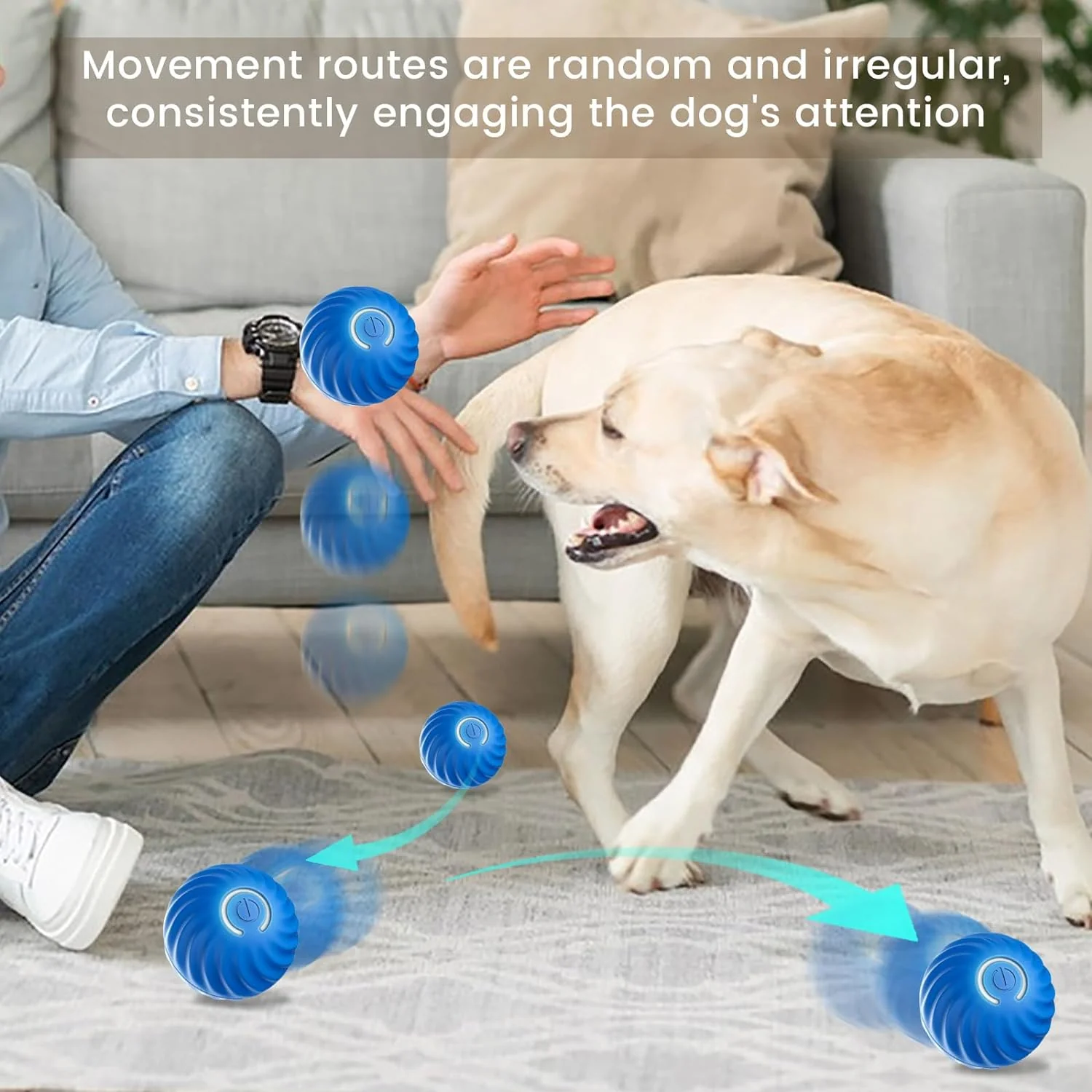 Automatic Smart Moving Ball 🎾 (Dog Toy) - Image 11