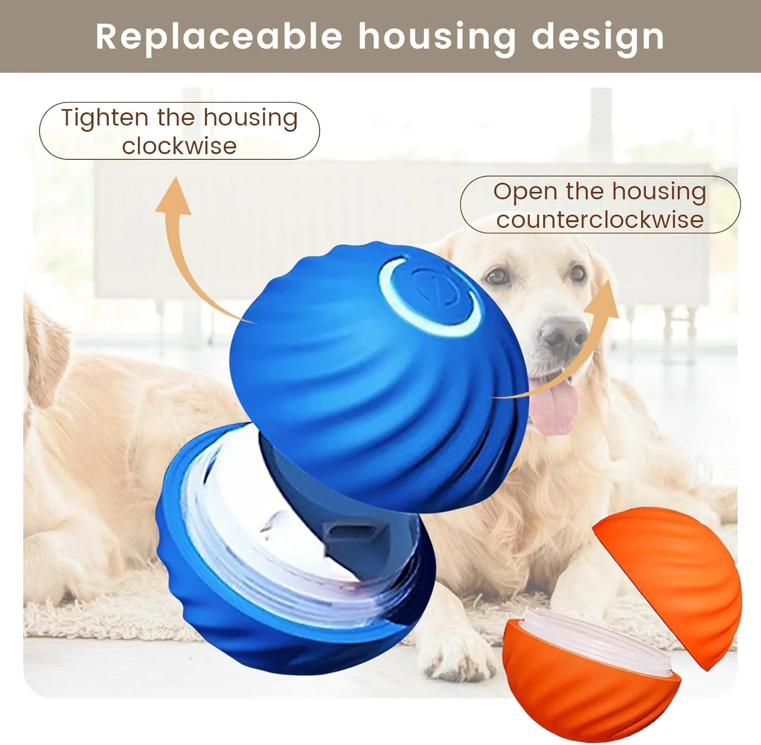 Automatic Smart Moving Ball 🎾 (Dog Toy) - Image 14